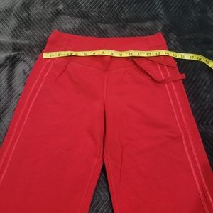 Red Lululemon Crop